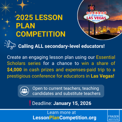 Advertisement for Fraser Institute